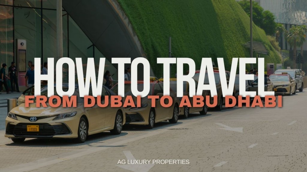 How to travel From dubai to abu dhabi