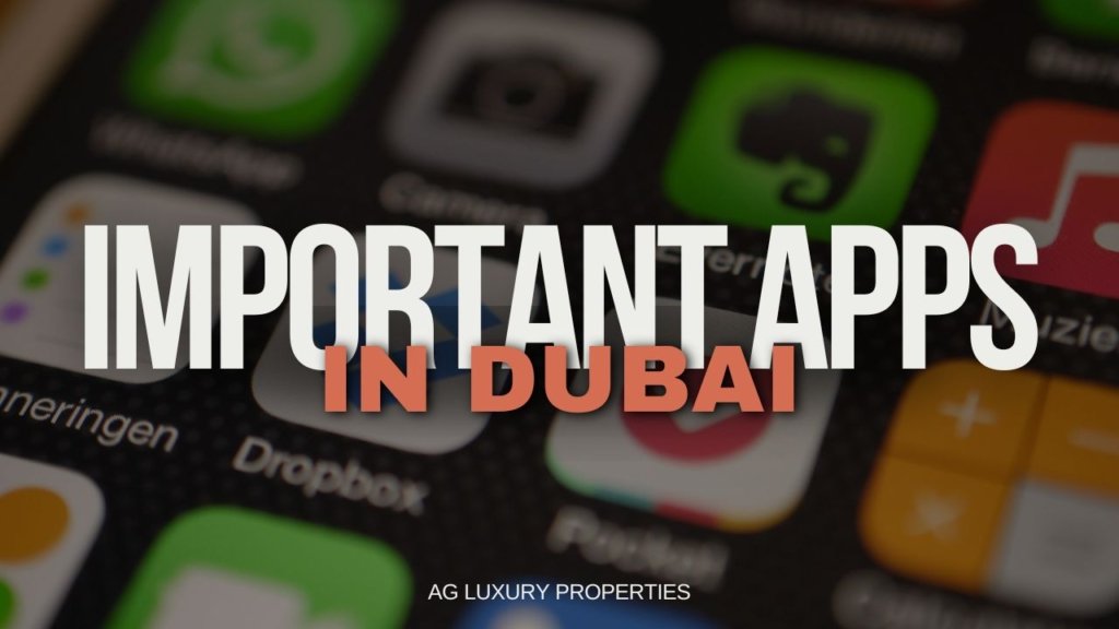 Important Apps in Dubai