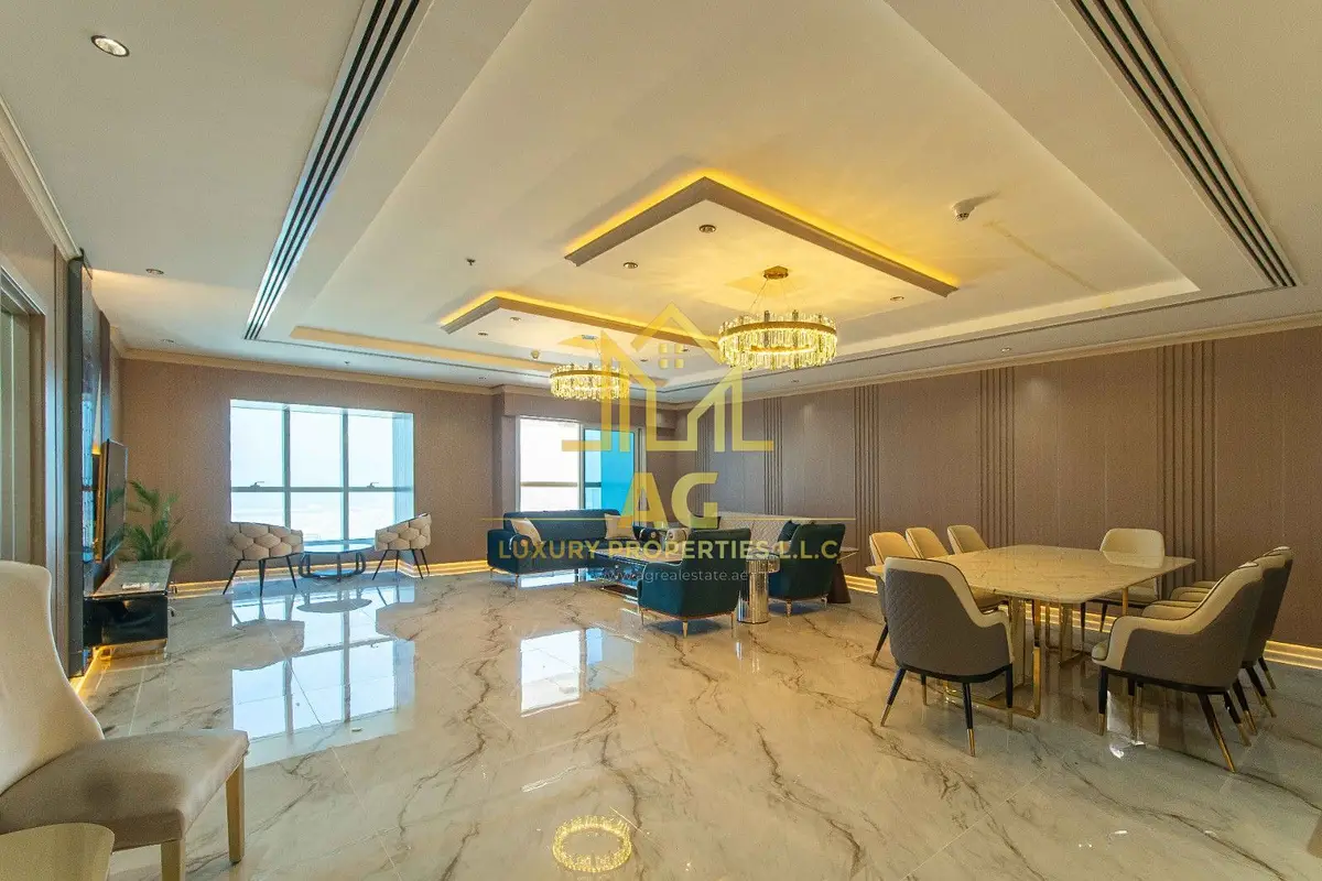 Fully Furnished 4 BR Penthouse | Dubai Marina