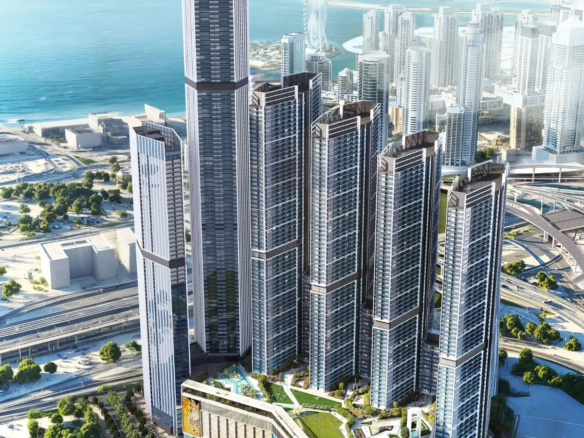Sobha Central luxury apartments on Sheikh Zayed Road Dubai