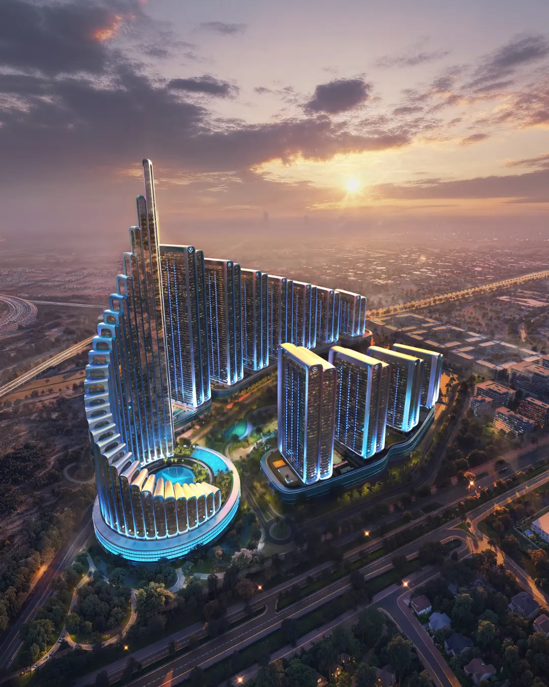 mercedes city dubai